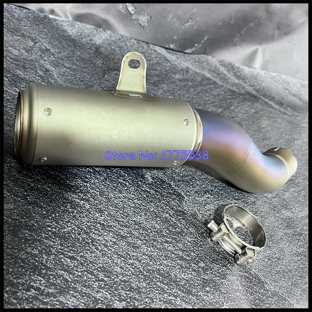 Titanium Alloy for Kawasaki ZH2 2020-2023 H2 H2SX H2SX SE Handmade Motorcycle Exhaust Slip-on Link Pipe Escape Moto Muffler - Image 3