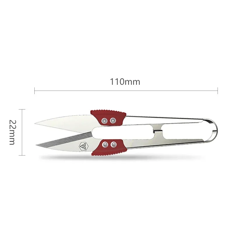 Sewing scissors 5/10/20pcs U Thread Scissors Stainless Steel Yarn Shears Cutting Sewing Scissors Cross Stitch Embroidery Shears Costura