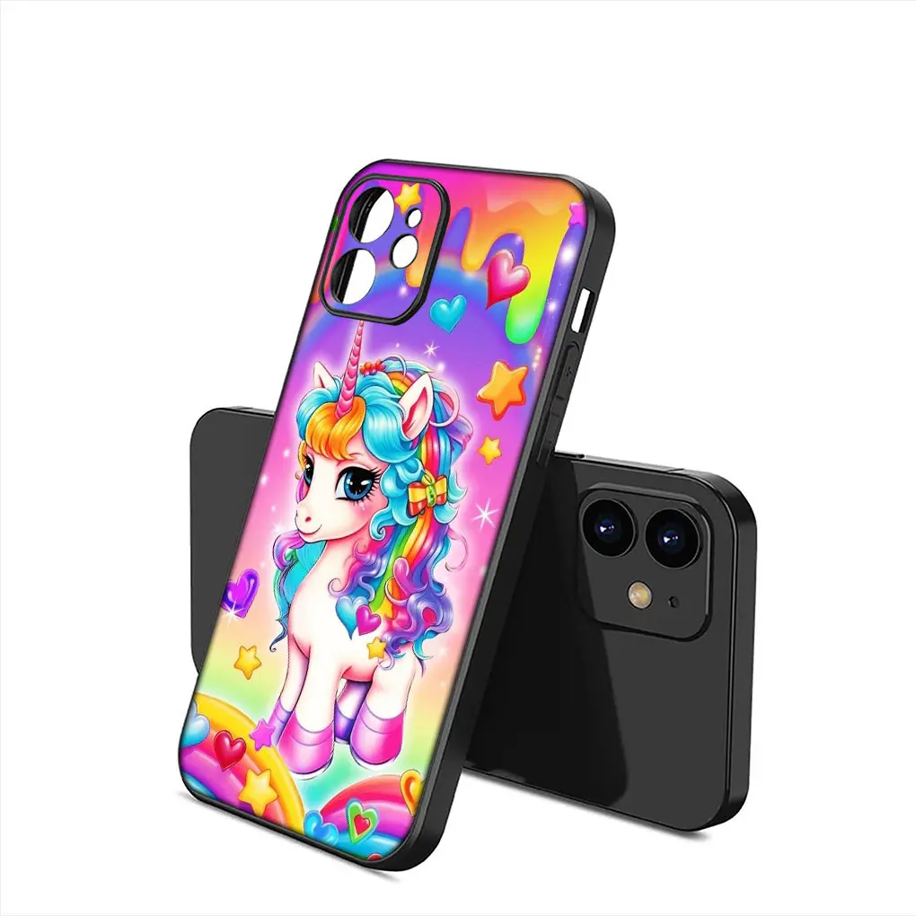 Whimsical Unicorn Cartoon Horse Soft Silicone Phone Case