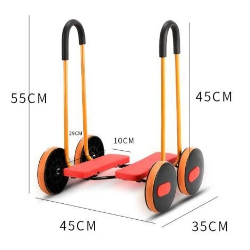 LazyChild Household Balance Bicycle Children's Sensory Integration Training Equipment Pedaling Kindergarten Sports Exercise Car