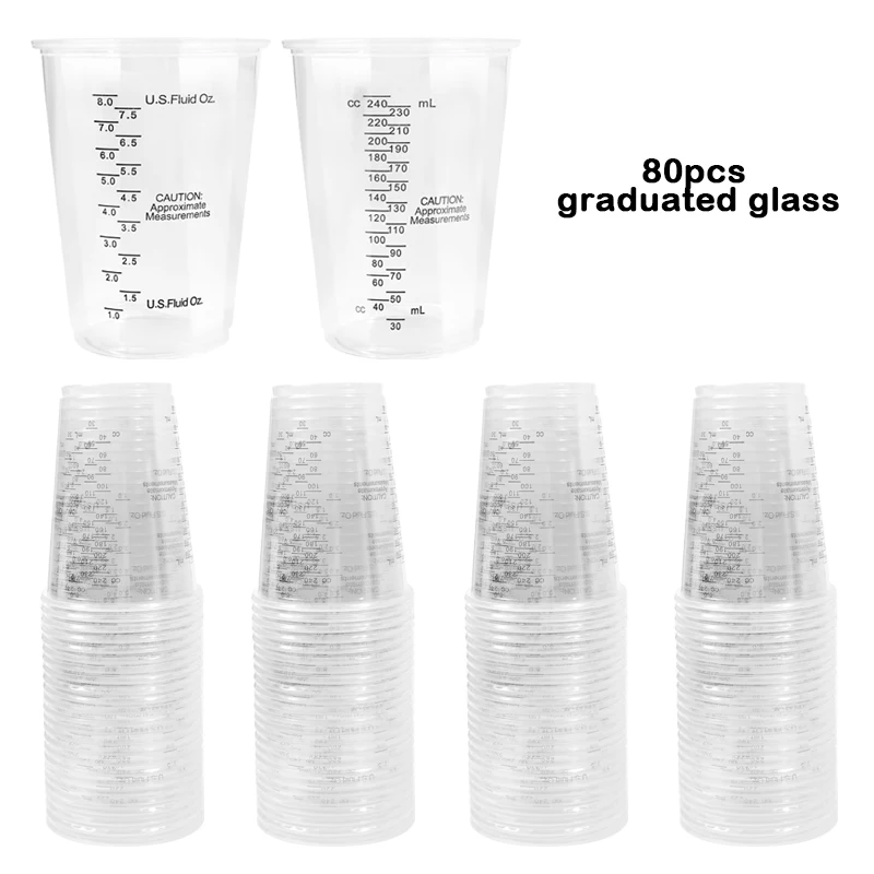 80pcs Measuring Cups