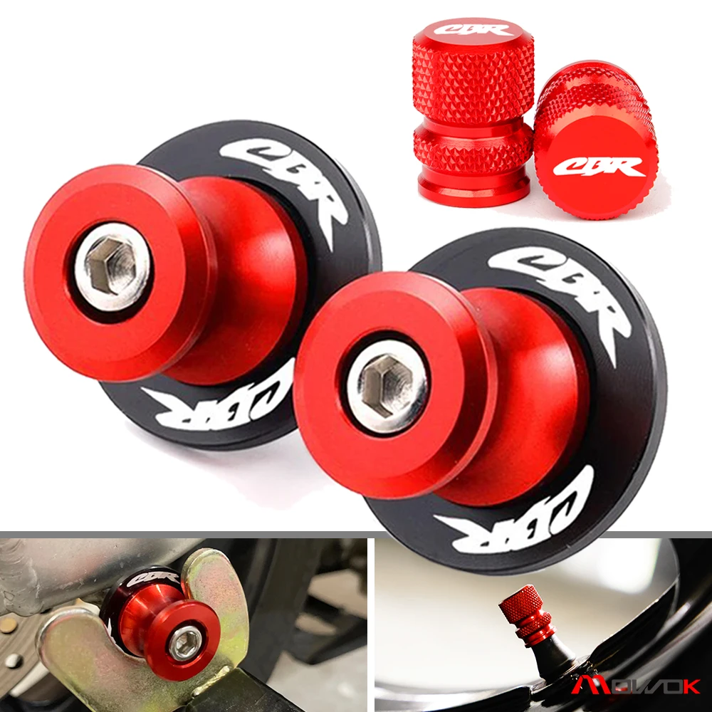

For HONDA CBR 600RR 1000RR 2004-2019 CBR954RR 900RR Motorcycle Stand Screw M8 Swingarm Spools Slider CBR250R CBR600RR CBR1000RR