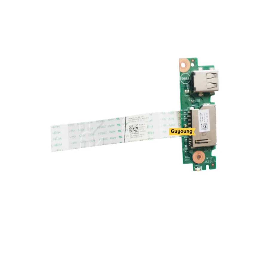 

USB-плата для ноутбука Dell Inspiron 15, 3441, 3442, 3443, 3445, 3446, 3541, 3543, 3542, USB-разъем, SD-карта, кардридер, аксессуары 0R1F2R