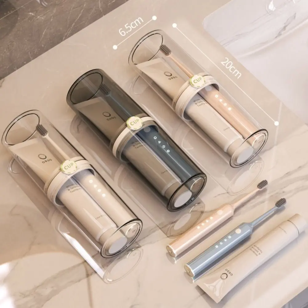 여행 휴대용 칫솔 상자 치약 수건 보관 상자 칫솔 보호 보관 방진 욕실 캠핑 야외