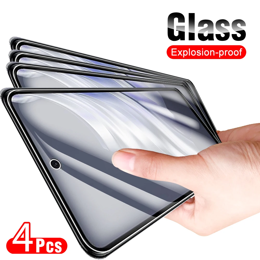 

Прозрачное защитное стекло с полным покрытием для Tecno Spark 20 Pro, защита экрана от царапин, закаленное стекло Spark20 20C, 4 шт.