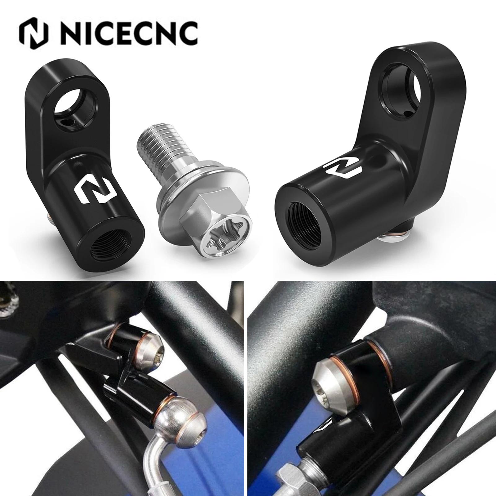 Prolunga Adattatore Tubo Frizione Freno Idraulico Per Bmw R 1250 Gs R1250Gs Adventure R 1200 Gs R 1200Gsa R 1200 1250 R Rs Rt R Ninet