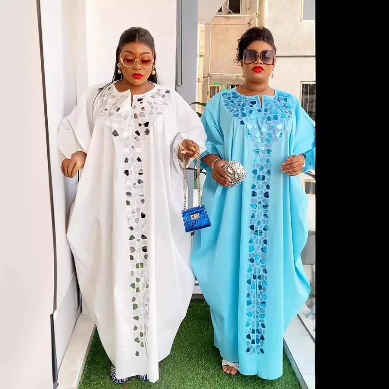 

Африканские платья для женщин, свободный халат Boubou, Дубай, абайя, мусульманский кафтан, Анкара, Дашики, вечернее платье Djellaba, Caftan, ужасный Халат