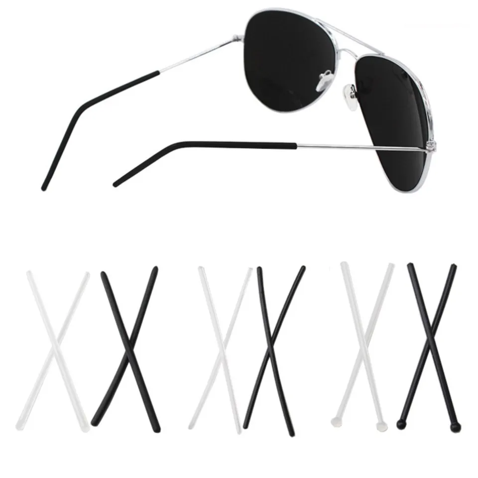 20 Pieces Anti Slip Silicone Glasses Temple Tips