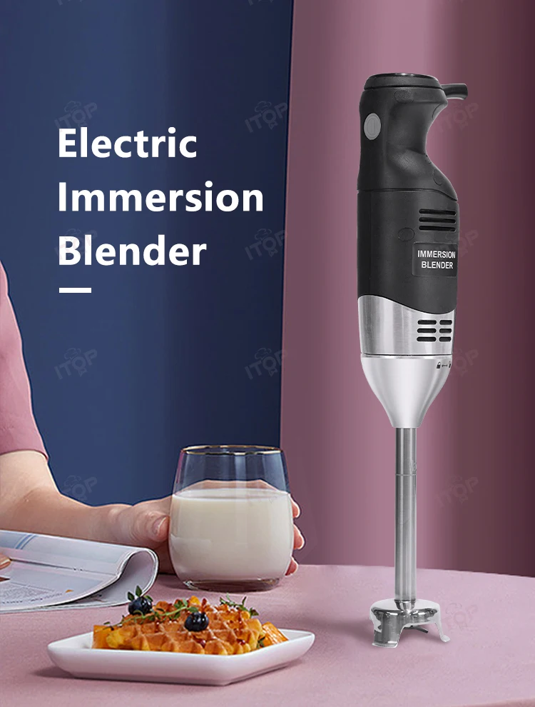 Description Picture 2 of itemITOP Handheld Blender 220W 250W Immersion Blender Stick Food Mixer Durable Commercial/ Household Use 8 Files Speed 4000-18000RPM