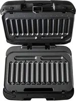 Sizzling Sausage Grill Plus, Indoor Electric Grill, 3 in 1 Design BTG-500 2