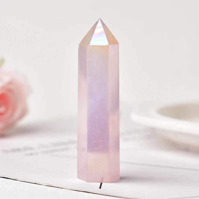36 Color Crystal Point Wand: Natural Stone Healing Energy