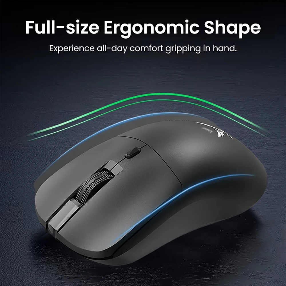2.4G Wireless Mouse Gaming Mouse Ergonomic Mouse 800-1200-1600 DPI Office Optical Mouse for PC Laptop Macbook Pro Windows