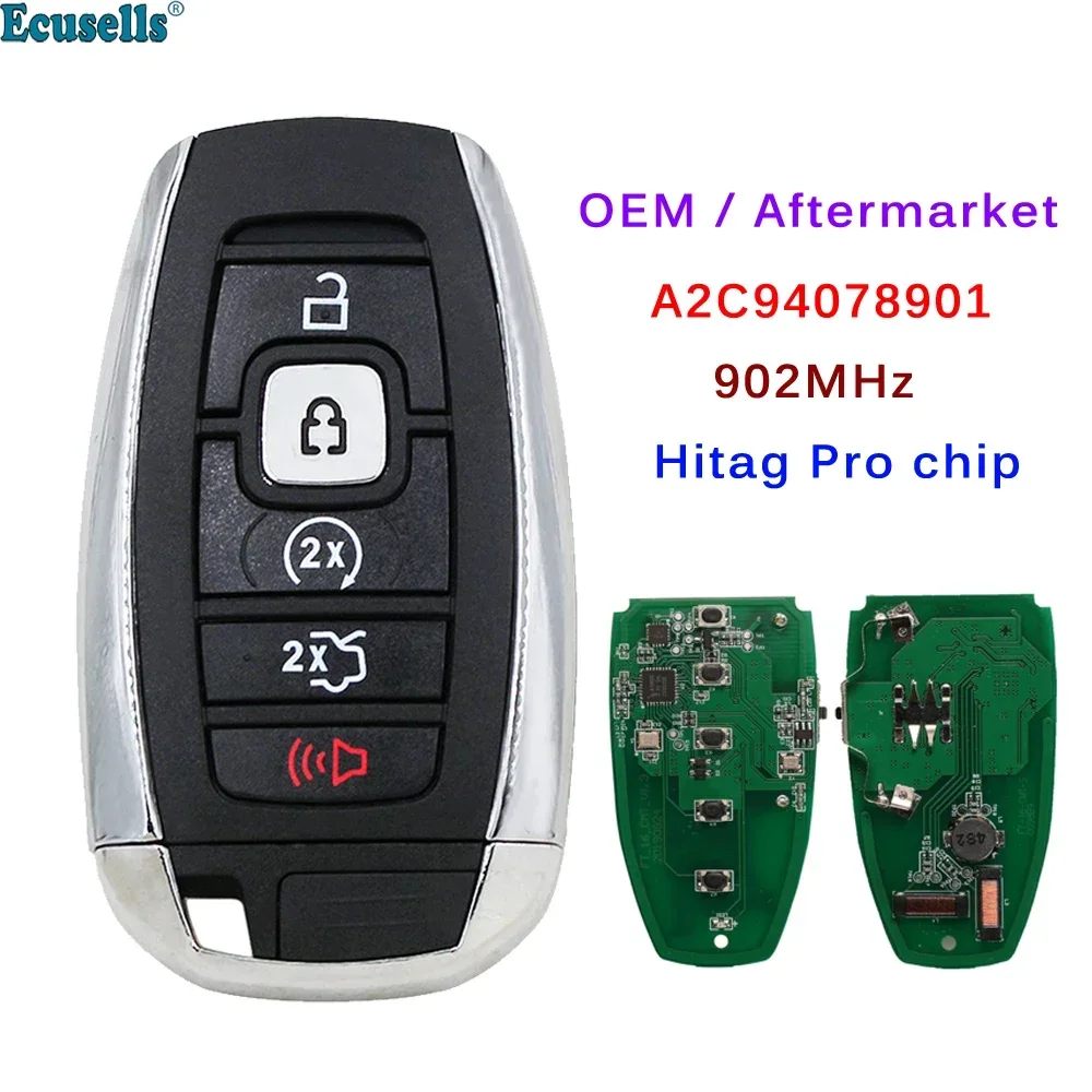 

OEM/Aftermarket 5B Smart Remote Key 902Mhz FSK HITAG PRO for Lincoln MKC MKZ MKX NAVIGATOR 2017 2018 2019 2020 A2C94078901