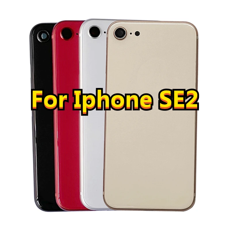 Full Assembly Back Housing for iPhone SE2020, SE2 Back Cover