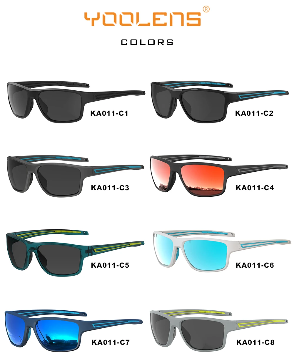 Polarized Sports Sunglasses Men Women Fishing Running Cycling Golf Driving