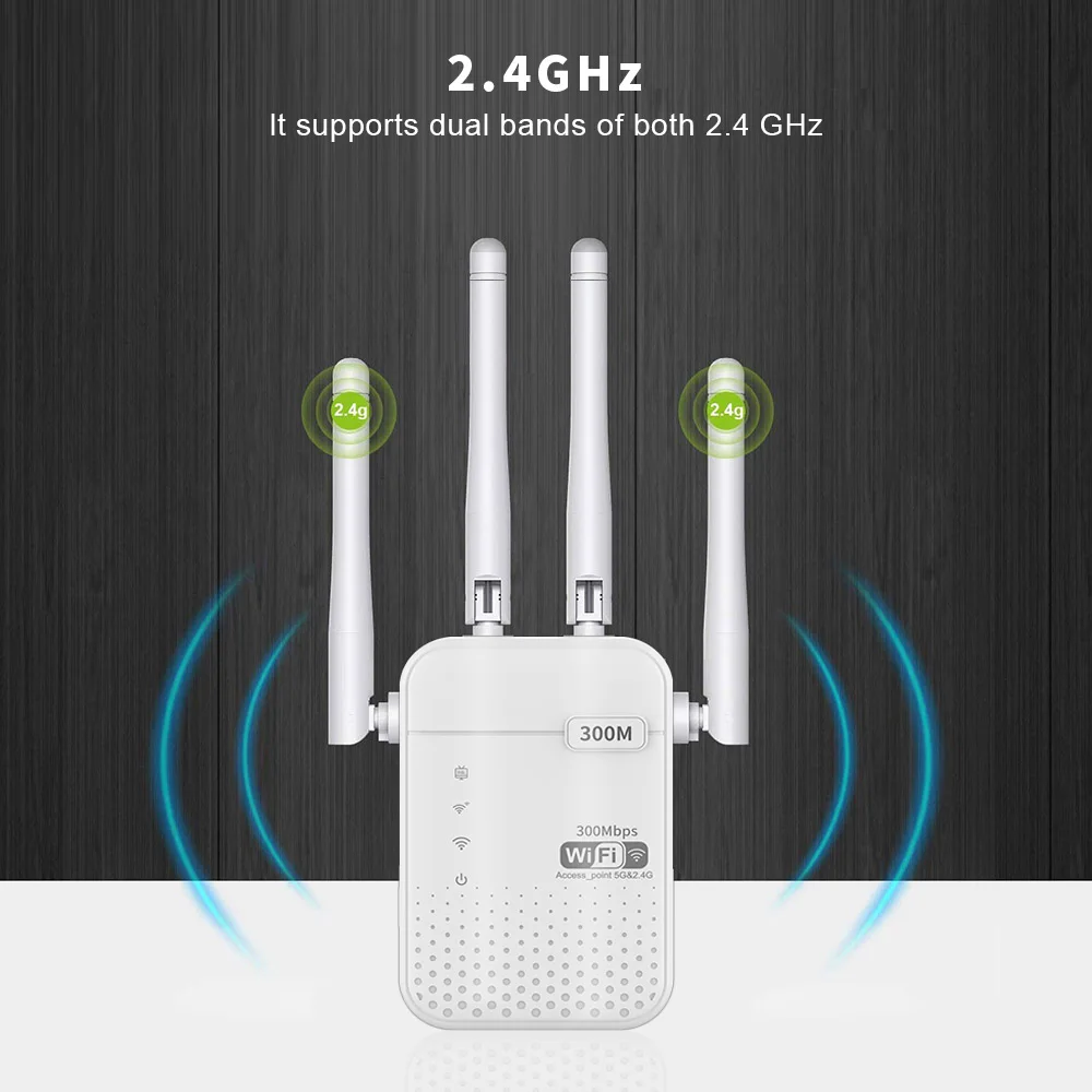 300Mbps WiFi Repeater WiFi Extender Amplifier WiFi Booster Wi Fi Signal  802.11N Long Range Wireless Wi-Fi Repeater Access Point - AliExpress