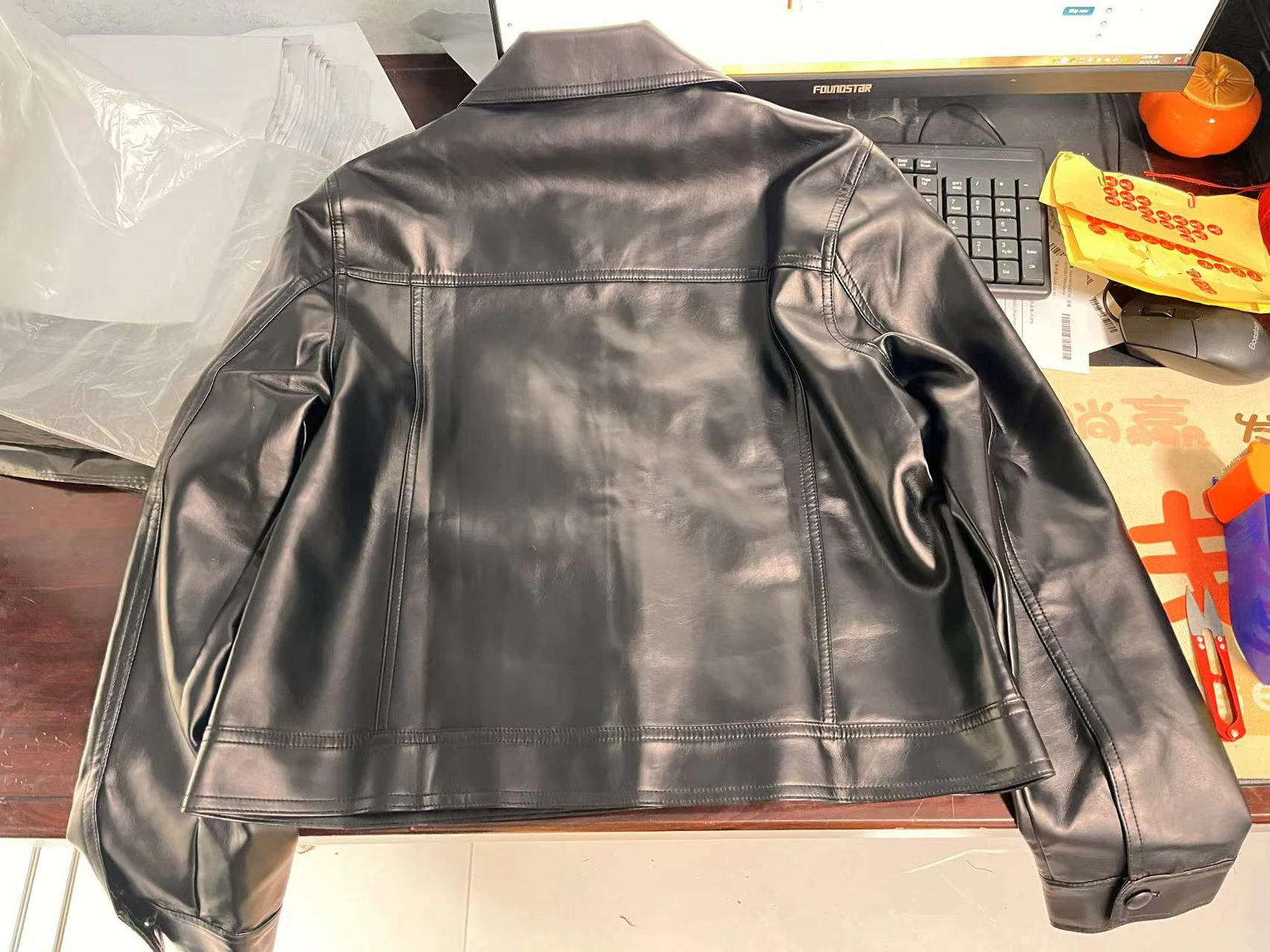 Lapel PU Leather Jacket Women 2024Spring Autumn New Coat Fashion Locomotive Goddess Overcoat High Quality Short Outerwear Female