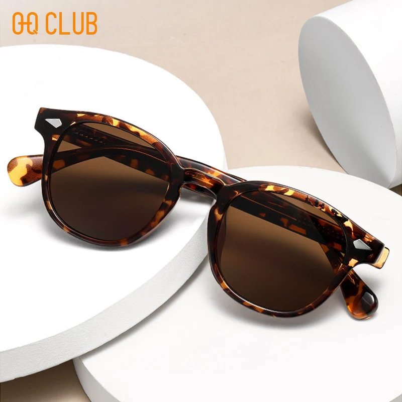 Vintage Retro Round Polarized Sunglasses with UV400 Protection