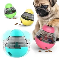 Funny Pet Interactive Tumbler Ball Toy Large Small Dog Slow Feeder Dispenser Puzzle Bulldog Golden Retriever Training Supplies 1