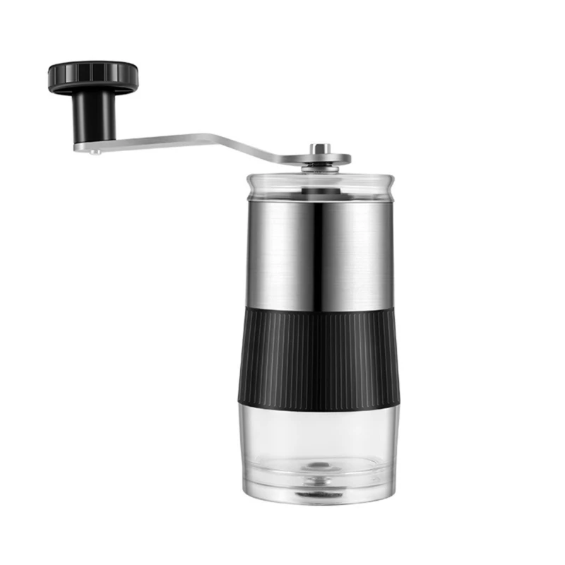 

Manual Coffee Grinder Portable Hand-cranked Coffee Bean Grinder with Adjustable Settings Perfect for Traveling Camping Dropship