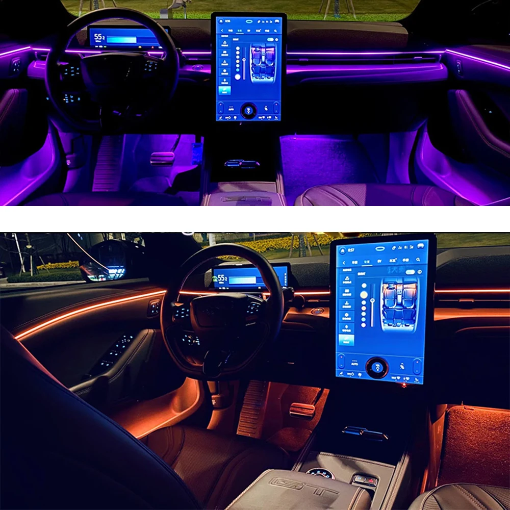 Mustang Mach E Ambient Lighting