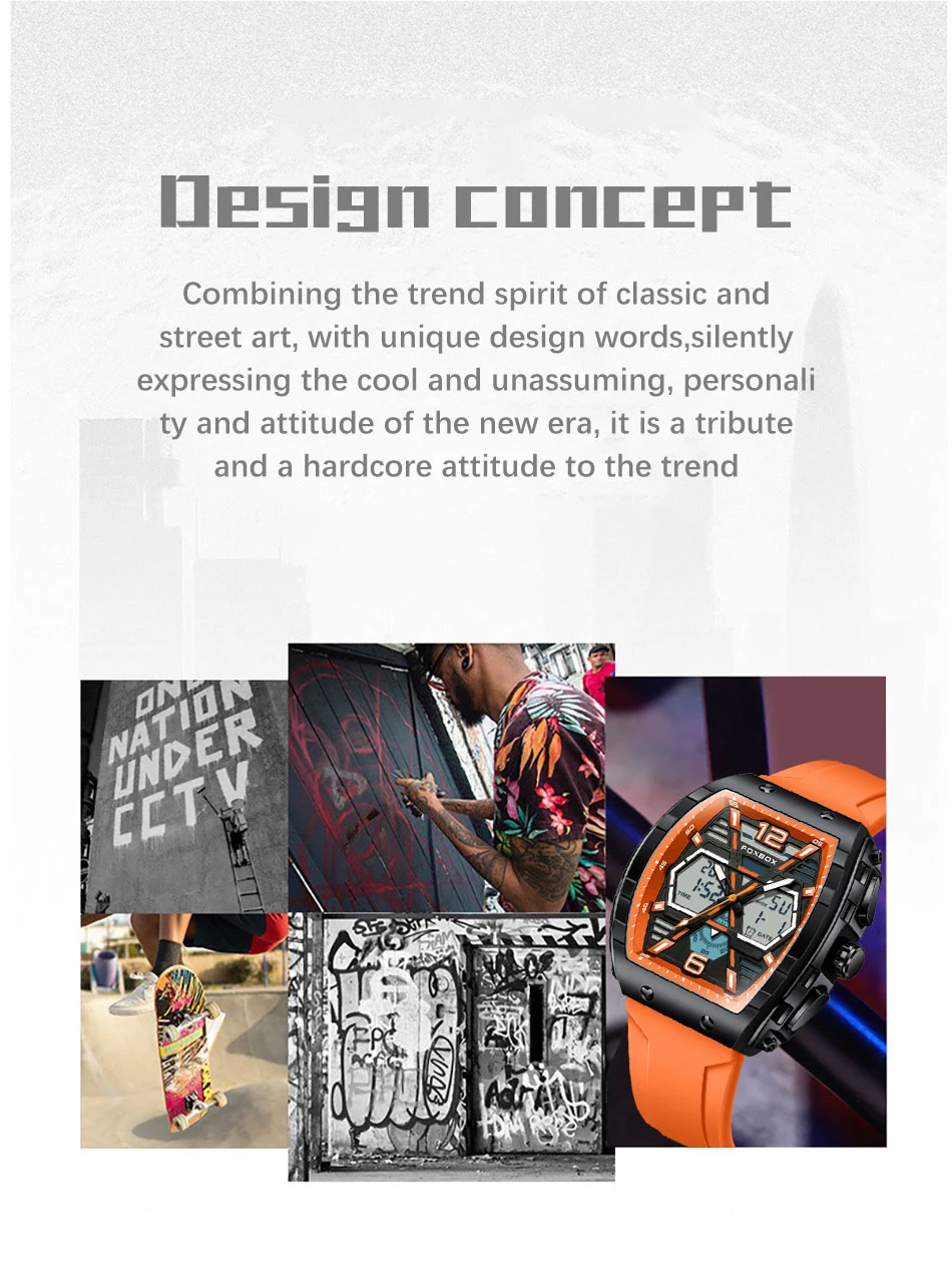 Luksuzne moške ročne ure z LCD zaslonom, svetleča športna moška ura, vodoodporna vojaška kremenčeva moška ura 2023_voghion.com