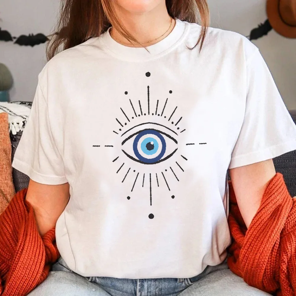 

Топ Devil Eye женский с мангой, уличная одежда в стиле Харадзюку, уличная одежда