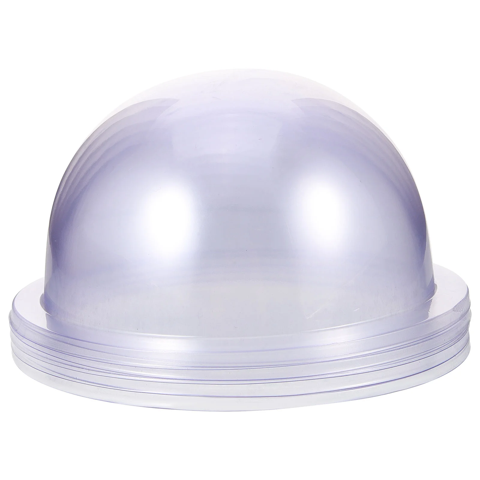 5 Pcs Sushi Plate Cover Food Covers Clear Cake Dome Plastic Protective Cover For Plates Serving Plates Dining Bar