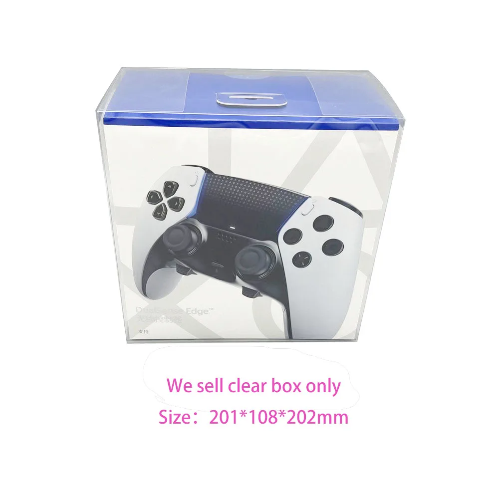 Custodia Protettiva In Pet Trasparente Per Ps5 Dualsense Edge Elite Game Storage Display Box Collection Case
