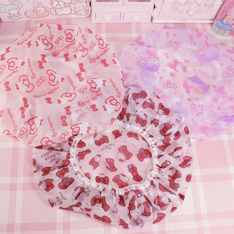 

3 шт., многоразовая Пыленепроницаемая шапка «Hello Kitty»