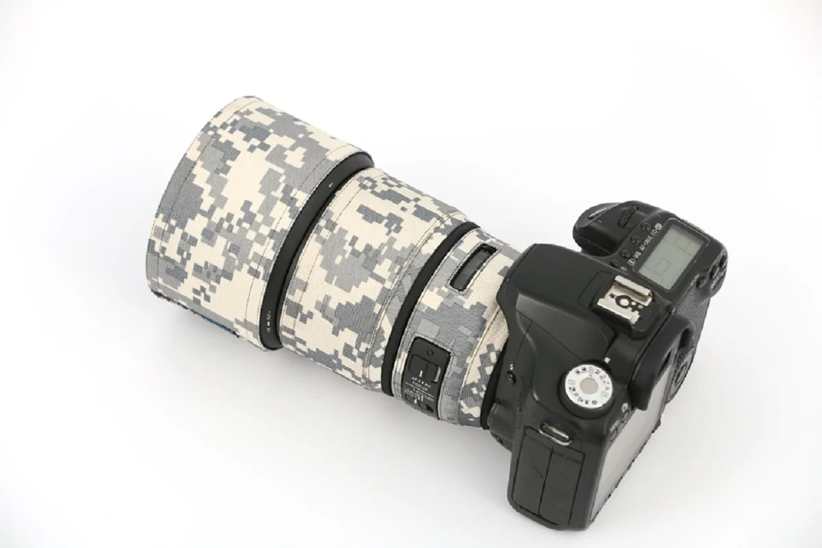 

Для SIGMA 135 мм F1.8 DG художественная камуфляжная дождевая крышка чехол для объектива чехол для фотографий одежда крышка для объектива