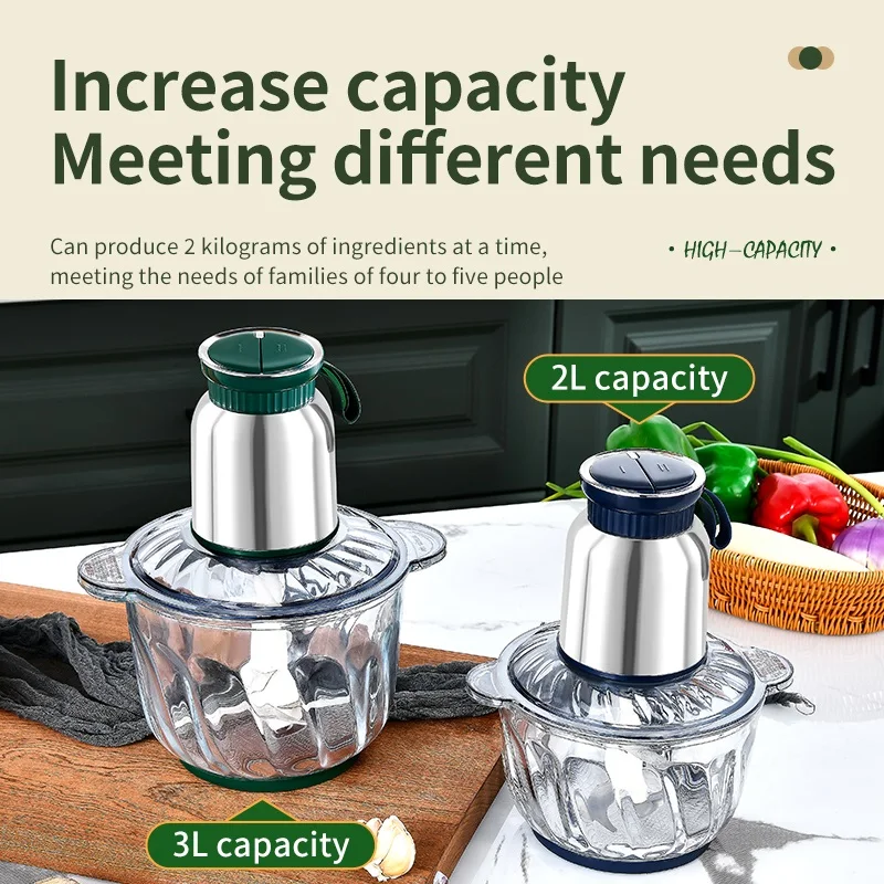 New design Grain Grinder Accessaries Silvercrest Food Processor & Juicer Stainless Steel 6 Litres Electric Meat Grinder 2