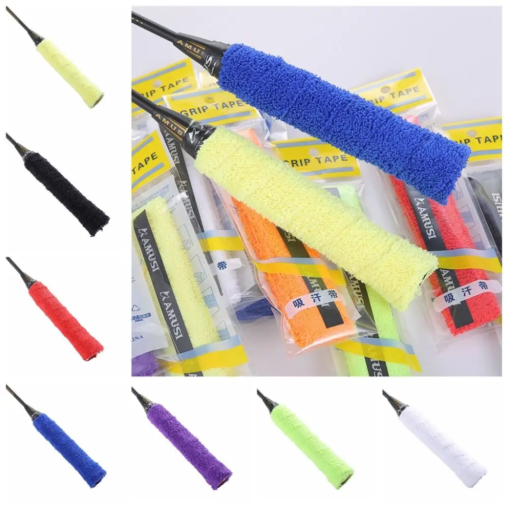 

Anti-slip Breathable Sport Over Grip Sweatband Tennis Overgrips Tape Badminton Racket Grips Sweatband Fishing Rods OverGrip Band