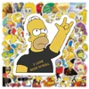 10/30/50pcs Cartoon Comedy Simpson Family Stickers Funny Decals Toys DIY Skateboard Motorcycle Laptop Cute Anime Kids Sticker 3