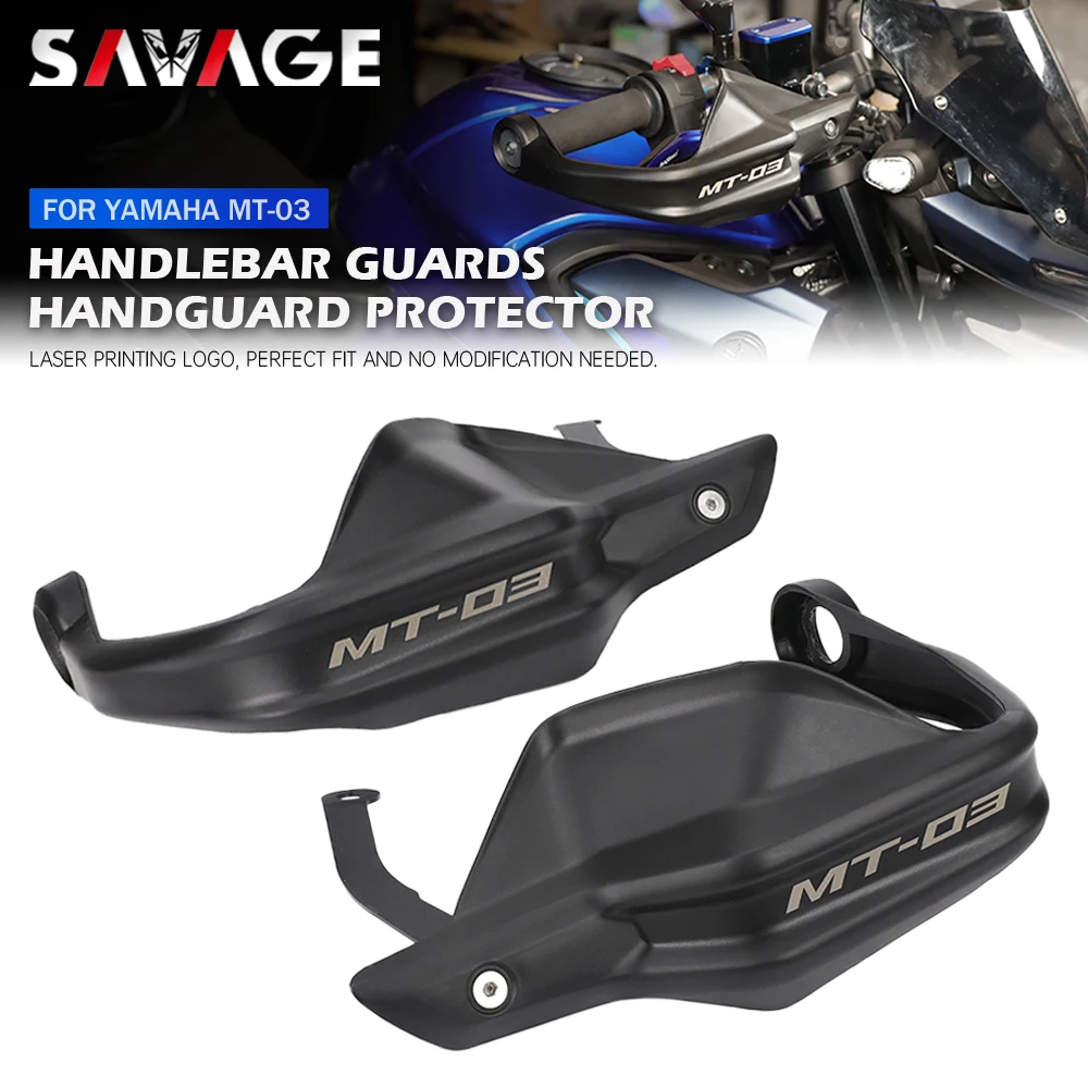 MT 03 Handlebar Handguard Shield For YAMAHA MT03 MT25 2015 2023