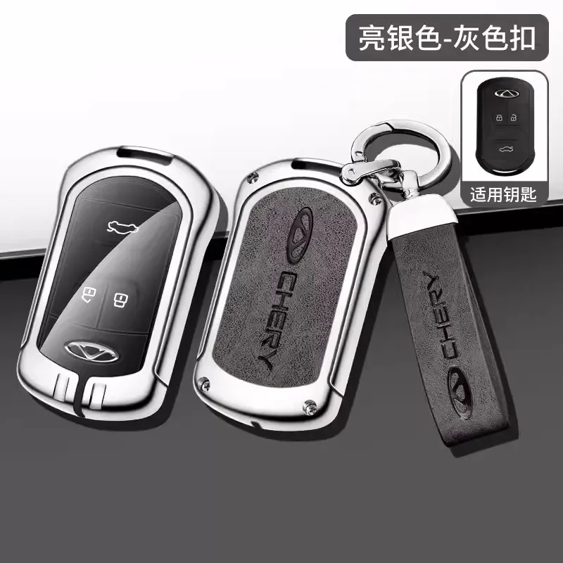 

Car Smart Remote Key Case Fob Shell Cover For Chery Arrizo 5plus Gx 7e Tiggo 5 3 4 6 8 5x Protector Keyless Keychain Accessories