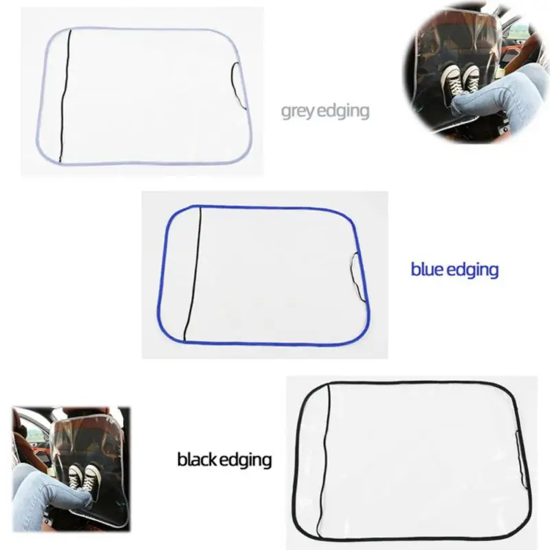 car seat protector Car Seat Back Protector Cover For Kids Children Baby Car Rear Seat Back Scuff Dirty Protection Cover For Kids Accessories
