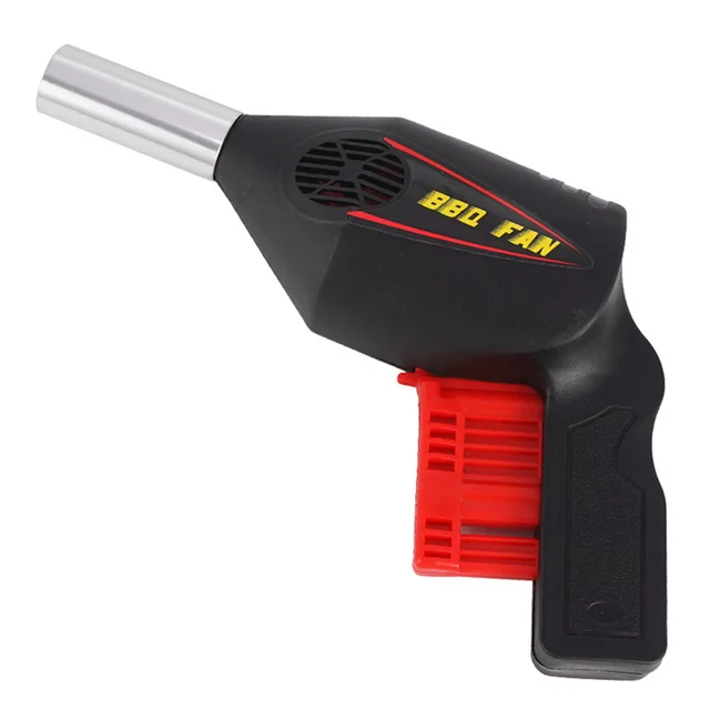 Új Hordozható Bbq Ventilátor Légfúvó -Grillező Eszközök Préselő Tűzhajók Kültéri Kemping Piknikhez - Image 4