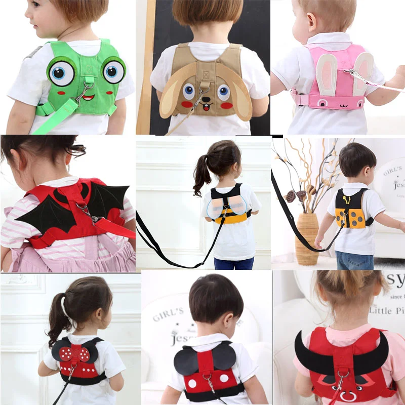 Toddler Harness Leashes Walking Wristband Safety Backpack for Toddlers