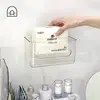 Acrylic Wall-mounted Tissue Box Transparent Paper Towel Storage Box Napkin Paper Box Toilet Punchfree Household Tissue Dispenser 4