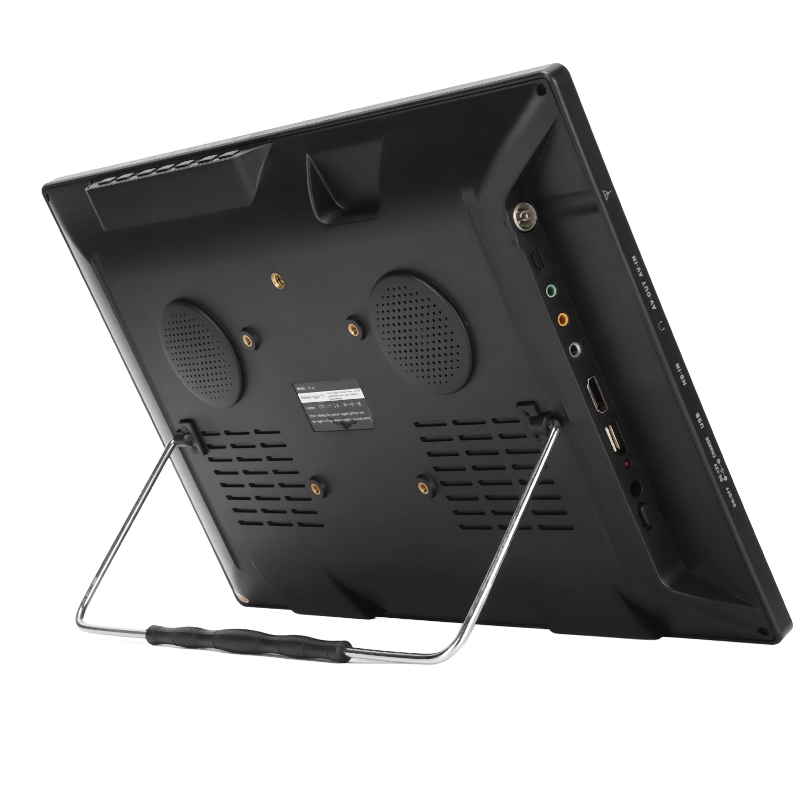 Portable 16in Digital TV 1080P LED Television Support FM Radio with Stand EU Plug 100-240V