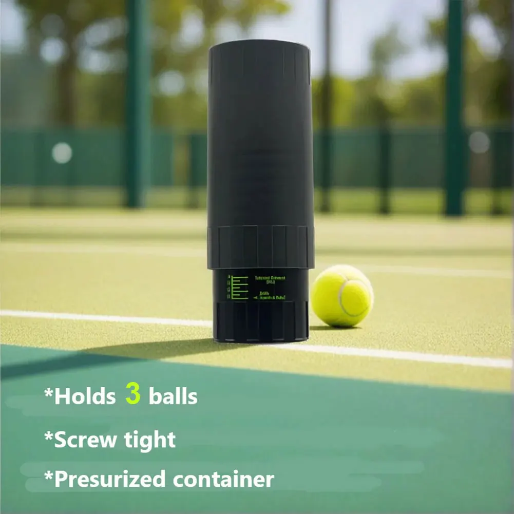 Tennis Ball Pressure Maintain Repair Container Storage Jar for Tennis Ball Shape Restore Bounce Ball Protect