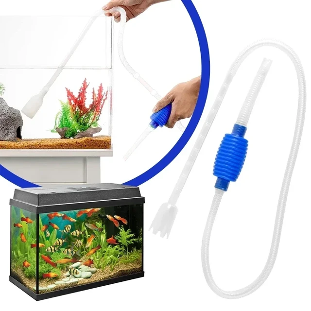 POUR POMPE SIPHON réservoir d'aquarium vidange d'eau vide d