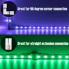 L Shape 4-Pin LED Connectors 10mm 2