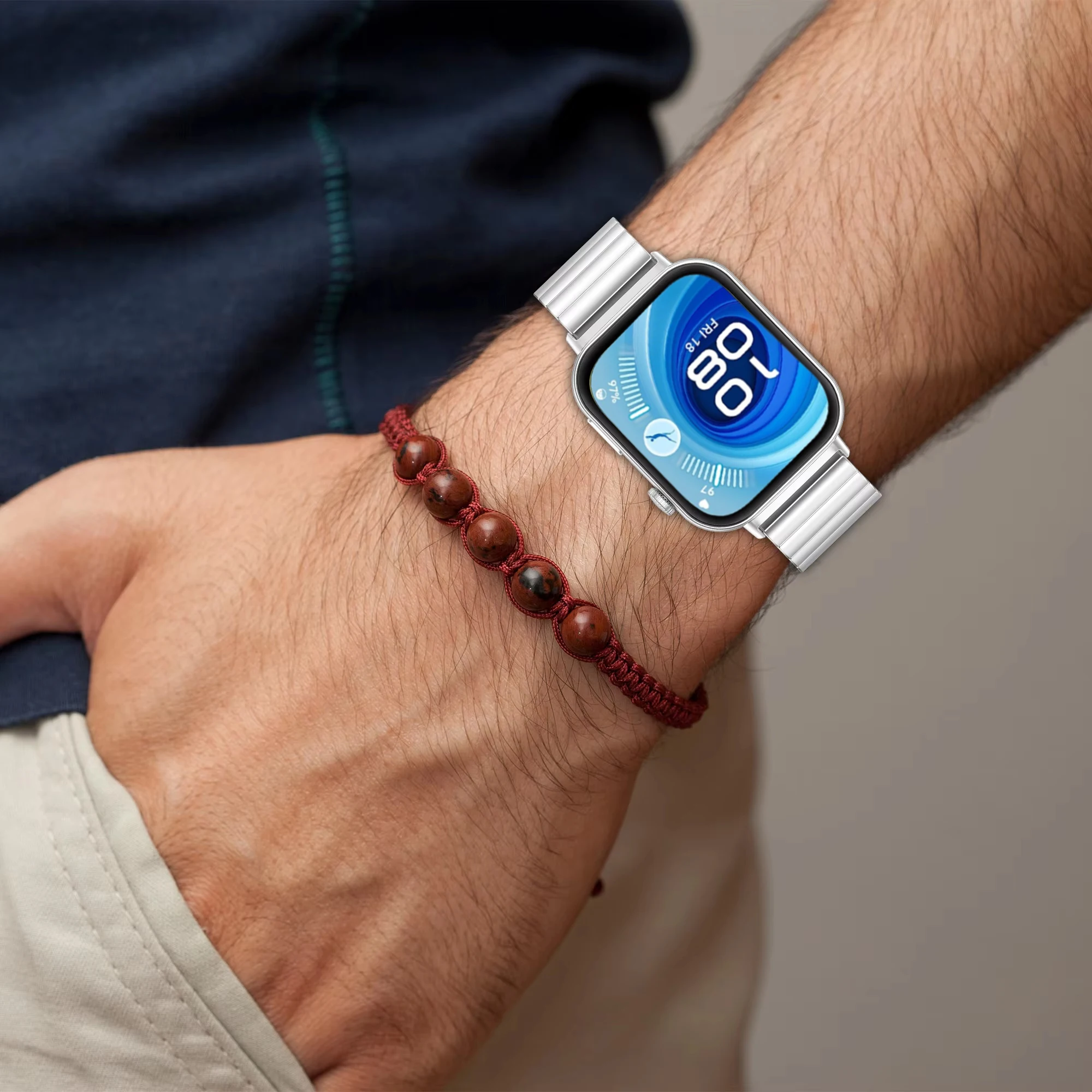 Strap For Huawei Watch Fit 4 Pro Smartwatch Accessories metal Stainless Steel wrist Correa bracelet Huawei fit 4/3/4Pro Band