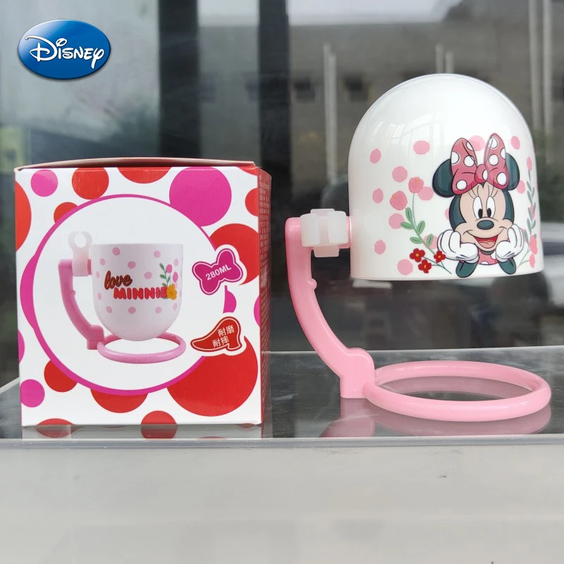 Disney-tazas de dibujos animados de Stitch para niños, taza de leche de  Mickey Mouse, taza de acero inoxidable 3D de Frozen Elsa, taza para beber,  taza de Minnie - AliExpress