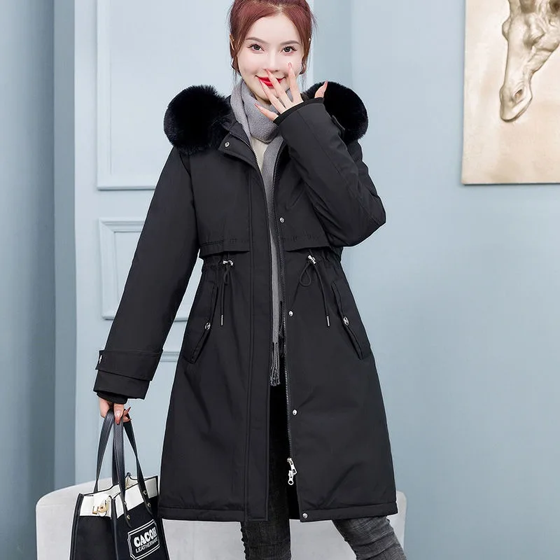 Рисунок 6 - Новинка 2023, женское пуховое пальто из хлопка