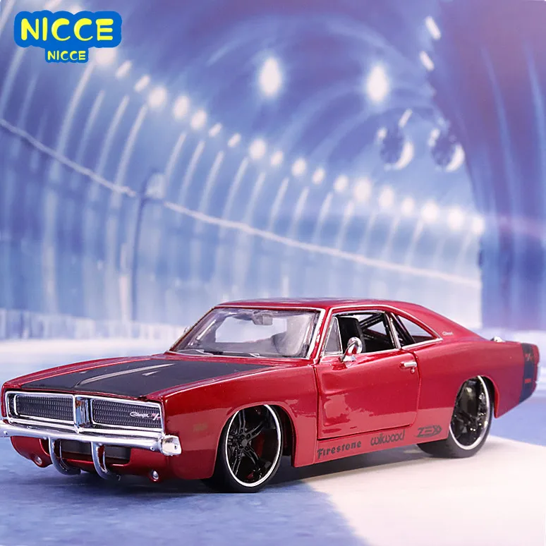 

Maisto 1:24 1969 Dodge Charger R/T Muscle Car Alloy Car Toy Car Metal Collection Model Car Toys for Children Birthday Gift B393