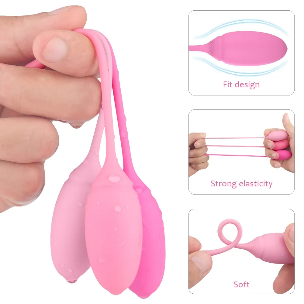 Kegel Weight Exercises Smart Love Balls Three in One chinese Balls for Wowen Bagina Ball