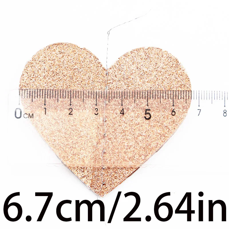 (4 Meter/pack) 67mm 3D Love Car Sewing Flower Banner Party Decoration Valentine's Day Wedding Decoration Hanging Home DIY